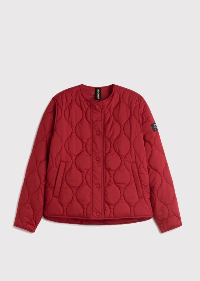 jacket woman crimson red 655