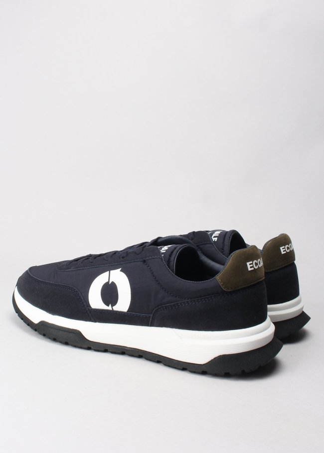 sneakers man navy brown 435