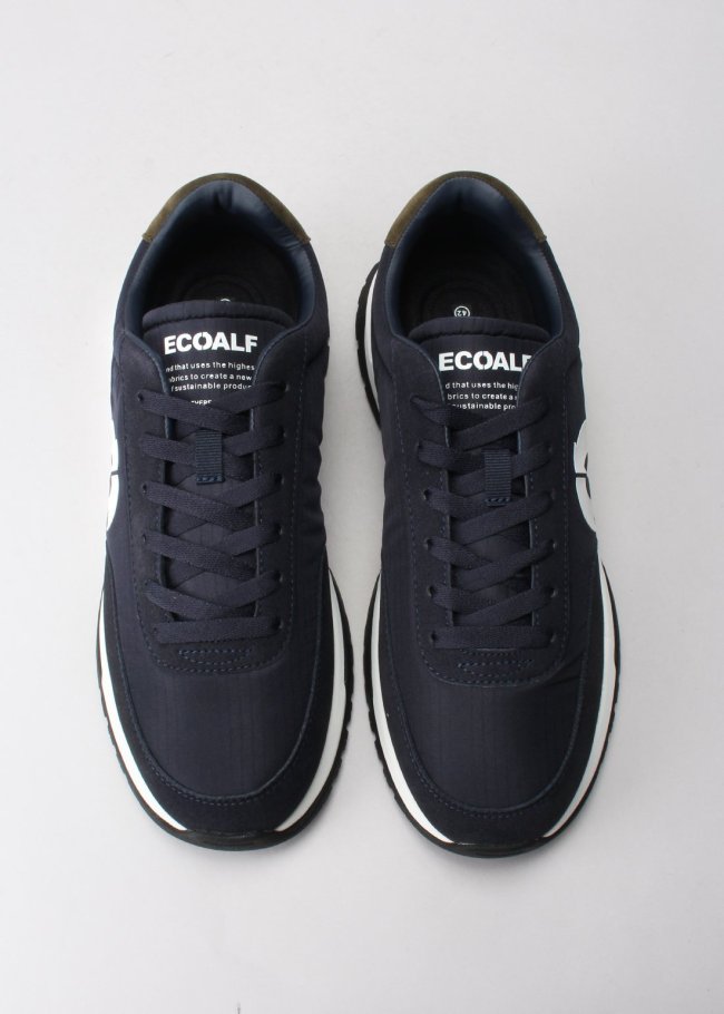 sneakers man navy brown 435