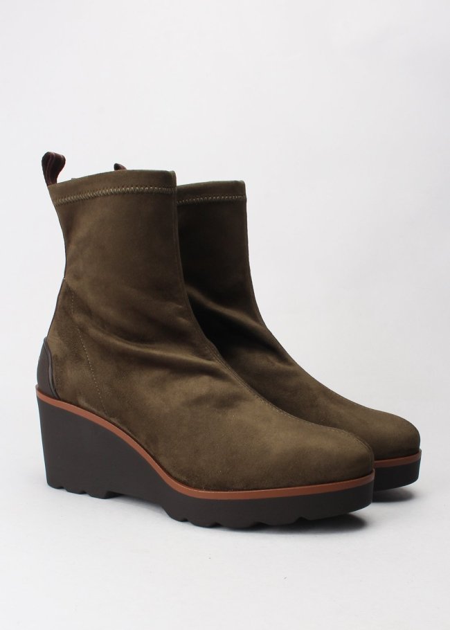 botin ante strech kaki