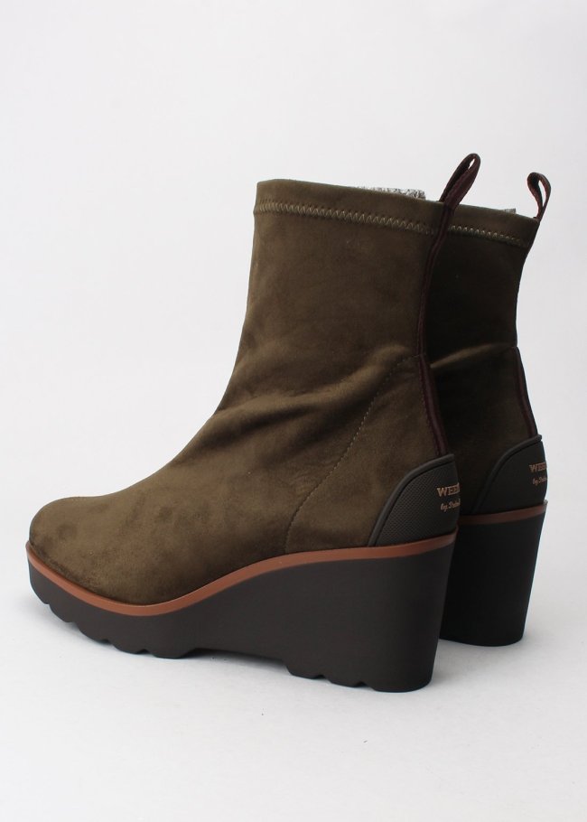 botin ante strech kaki