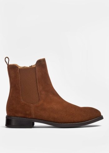 botin suede tanger