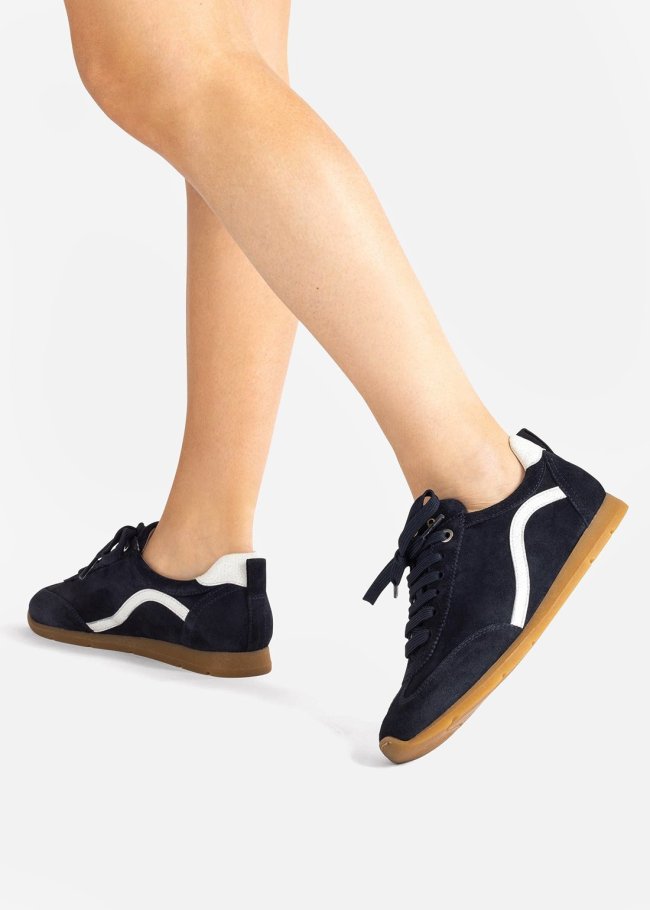 sneakers mer  navy ivory