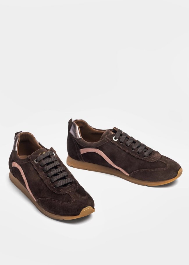 sneakers mer brown