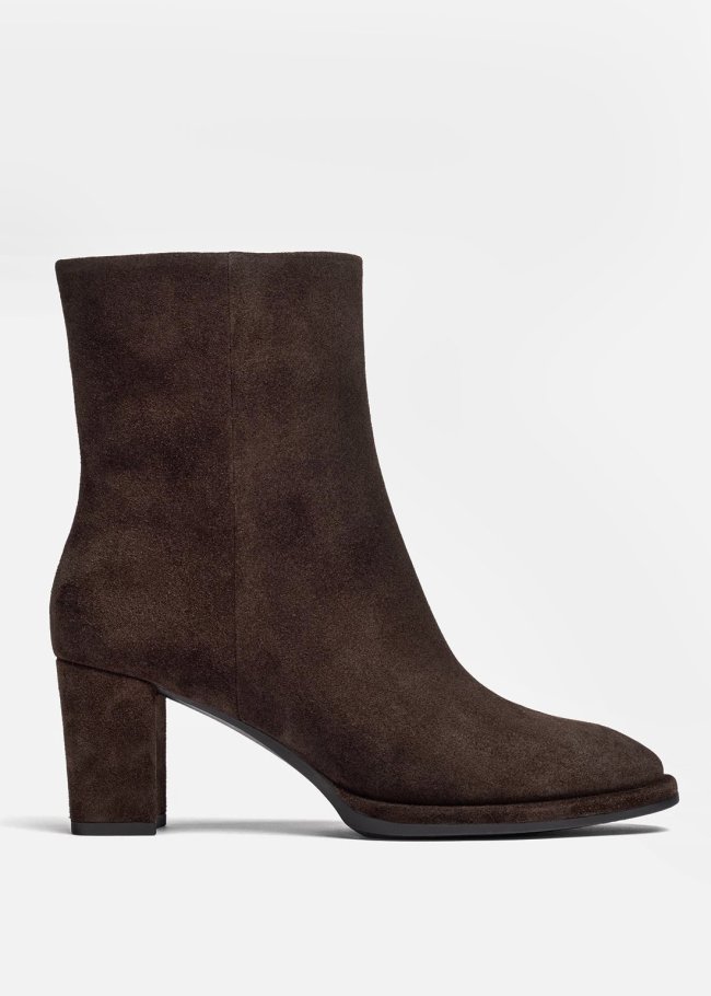 botin suede brown