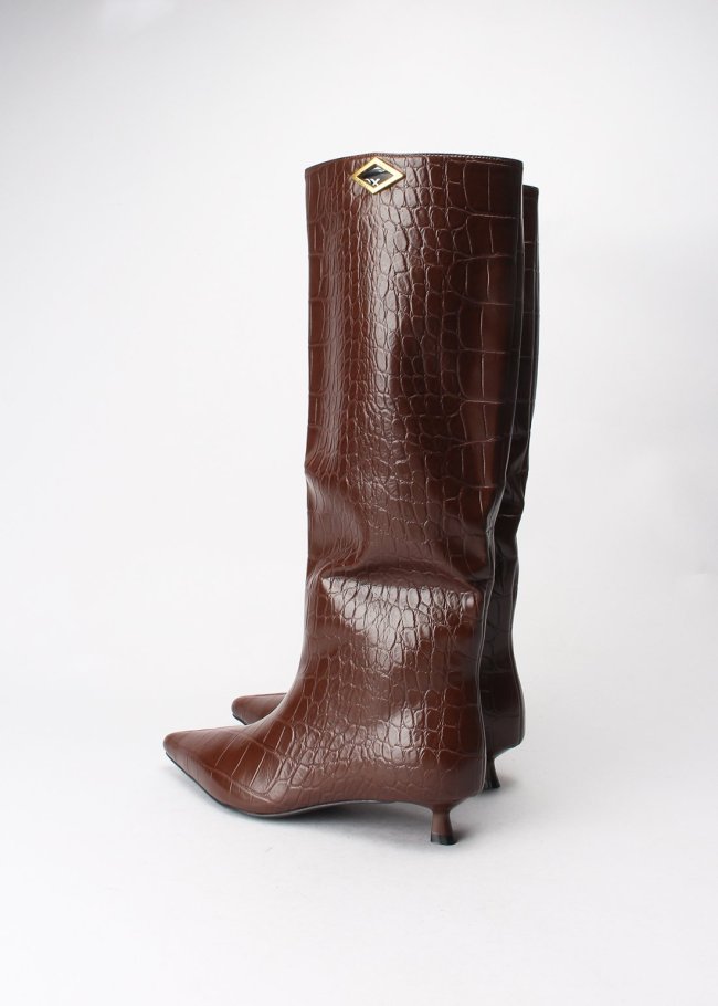 bota ecopiel coco chocolate