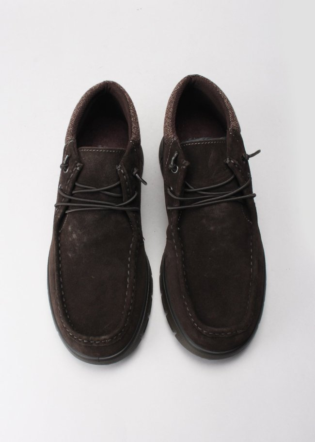 wallabee serraje marron