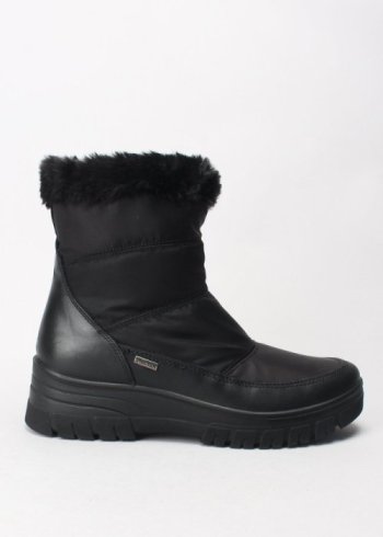 botin nylon negro