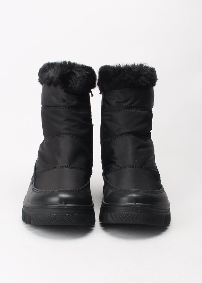 botin nylon negro