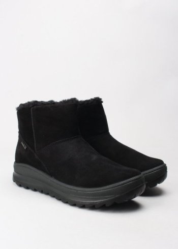 botin pelo serraje negro 2