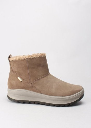 botin pelo serraje fango