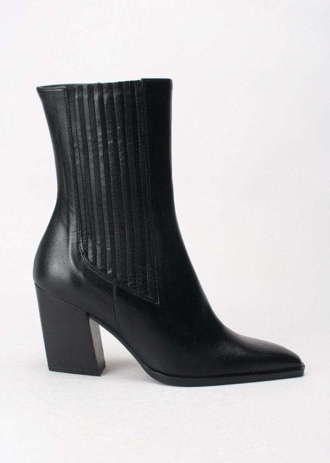 botin foulard negro