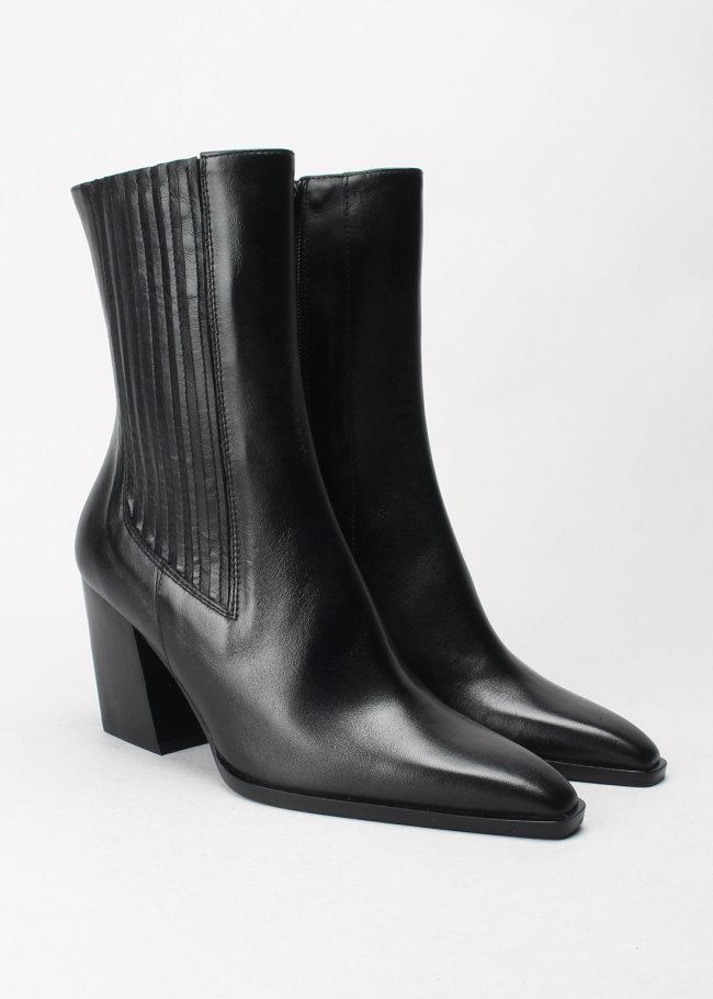 botin foulard negro