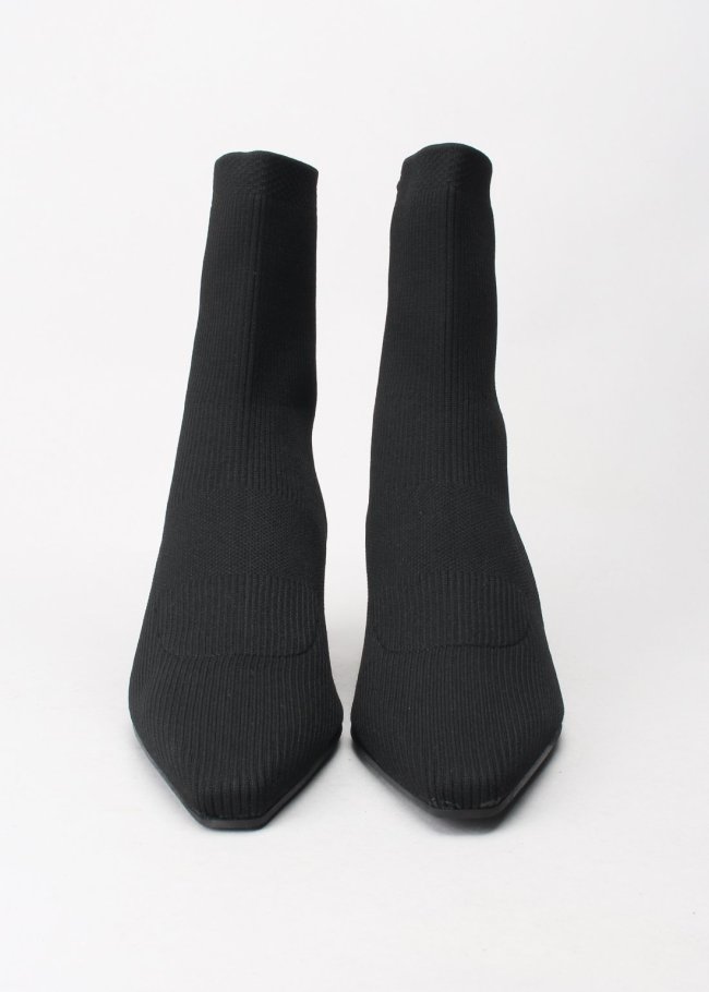 botin calcetin negro