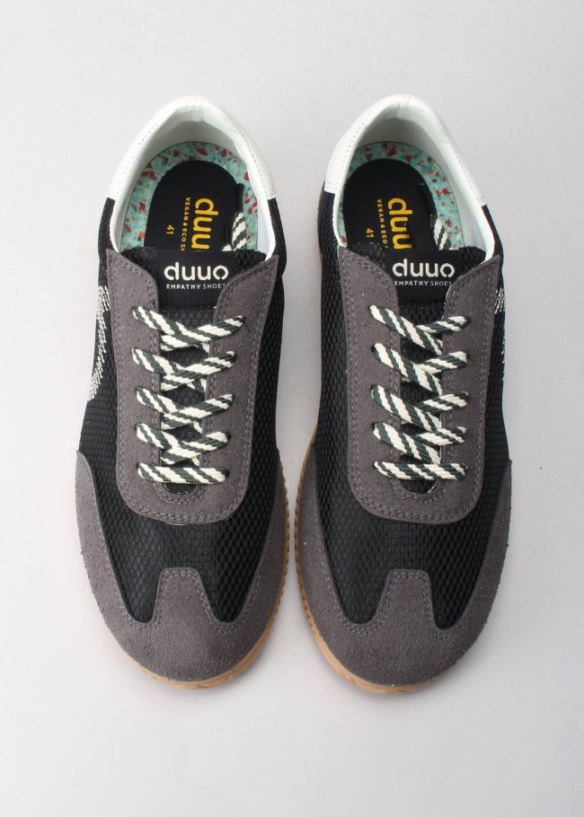 deportiva ona lace jogging negro