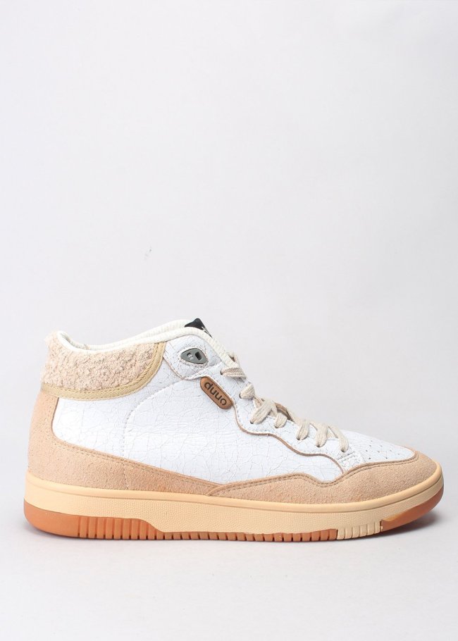 botin deportiva grand slam grunge blanco