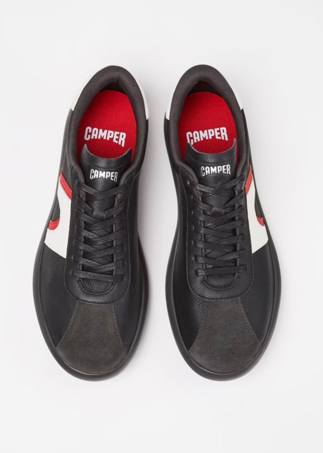 sneakers pelotas soller sella negro