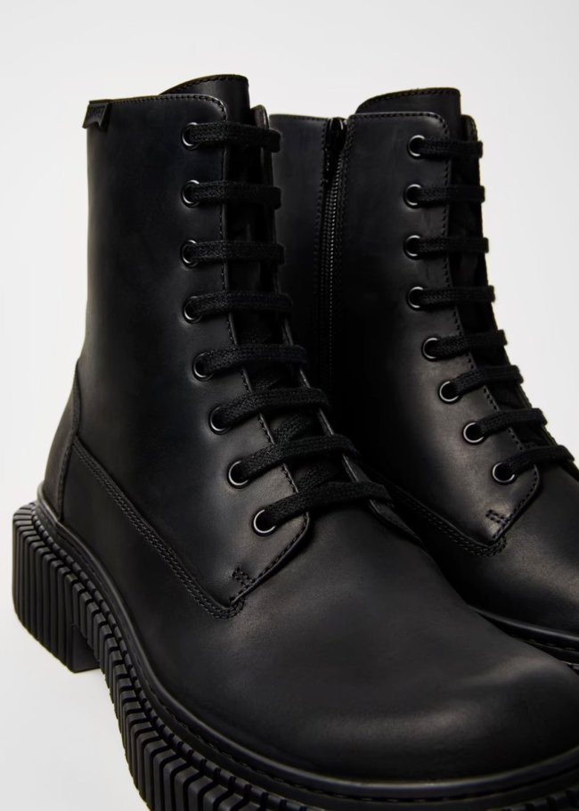 cordones pix berlin crazy horse negro