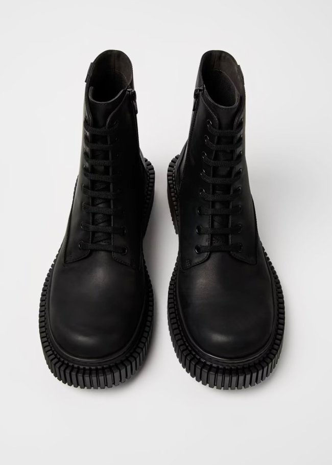 cordones pix berlin crazy horse negro