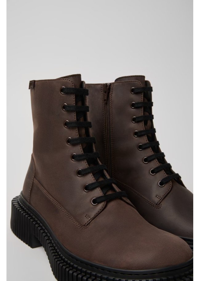 cordones pix berlin crazy horse umber