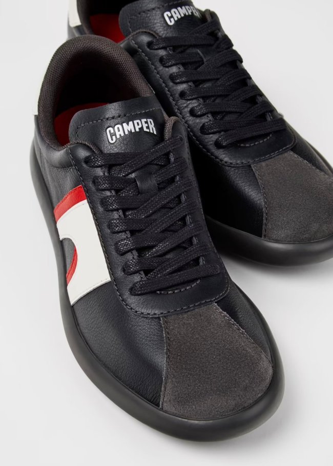 sneakers pelotas soller sella negro