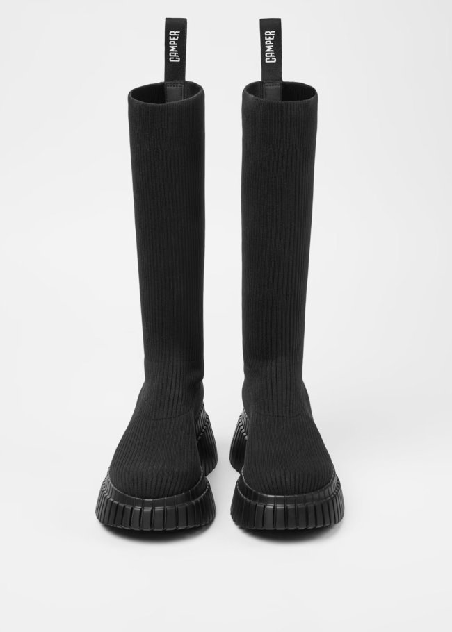 bota bcn ganxet negro