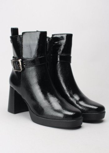 botin hebilla piel negro 2