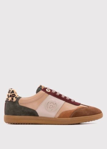 deportiva piel multicolor