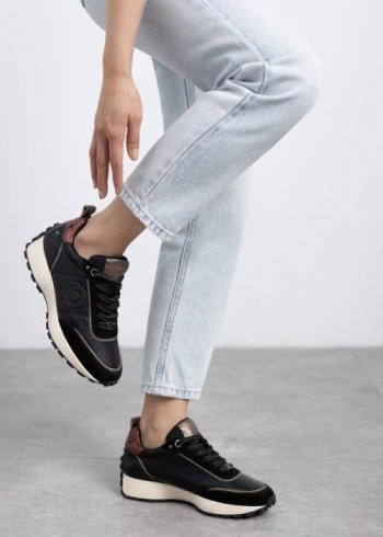 deportiva piel negro 2