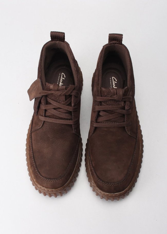 torhill lace hi dark brown nubuck