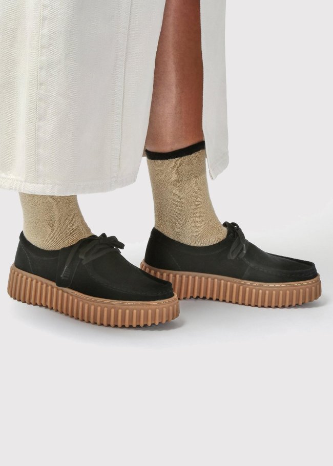 torhill bee black suede