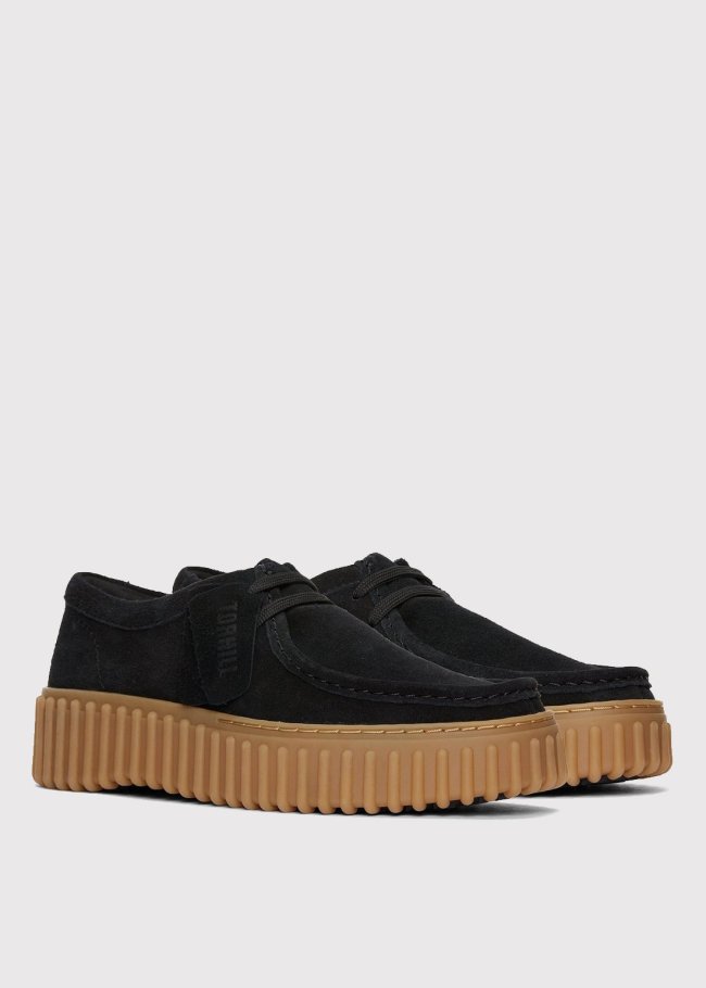torhill bee black suede