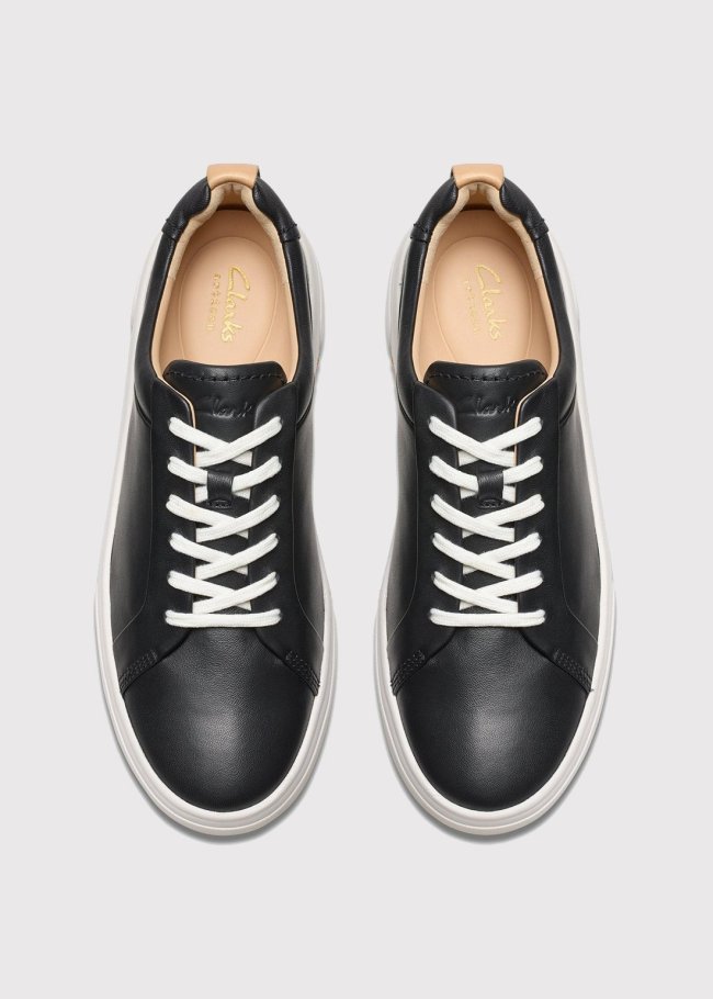 hollyhock walk black leather