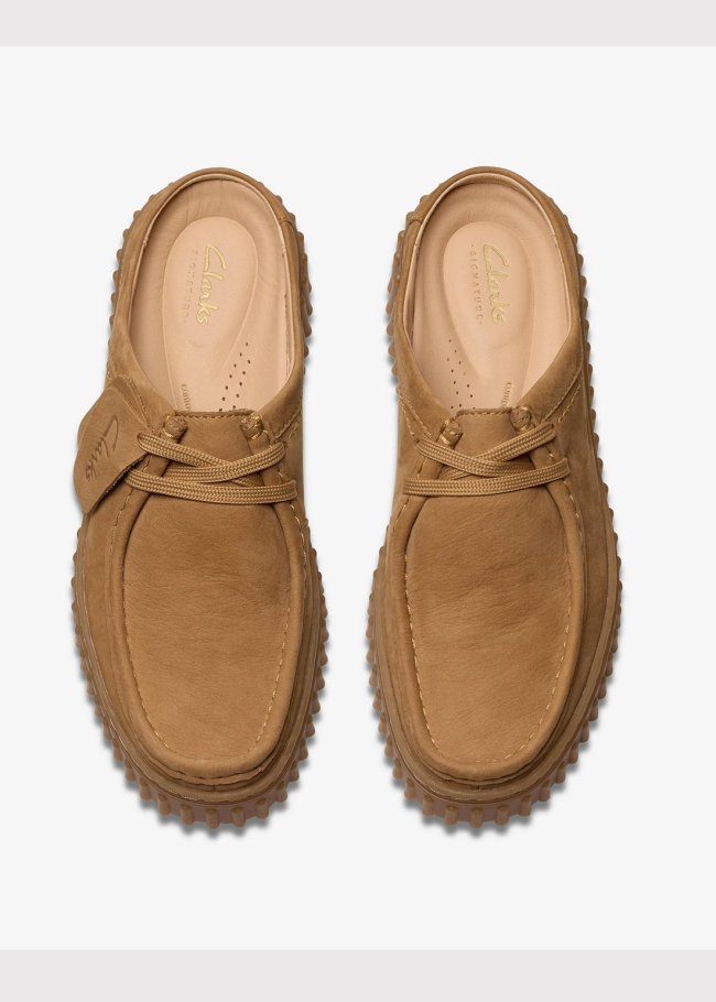 torhill mule light tan nubuck