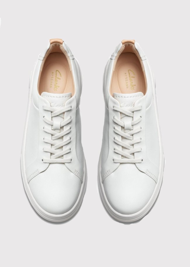 hollyhock walk white leather