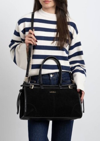 bolso serraje negro 2