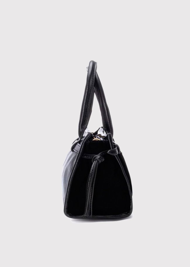 bolso serraje negro