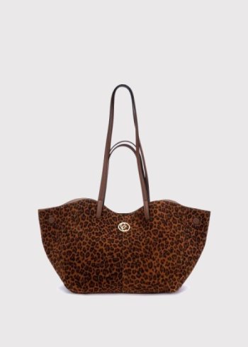 bolso serraje leopardo