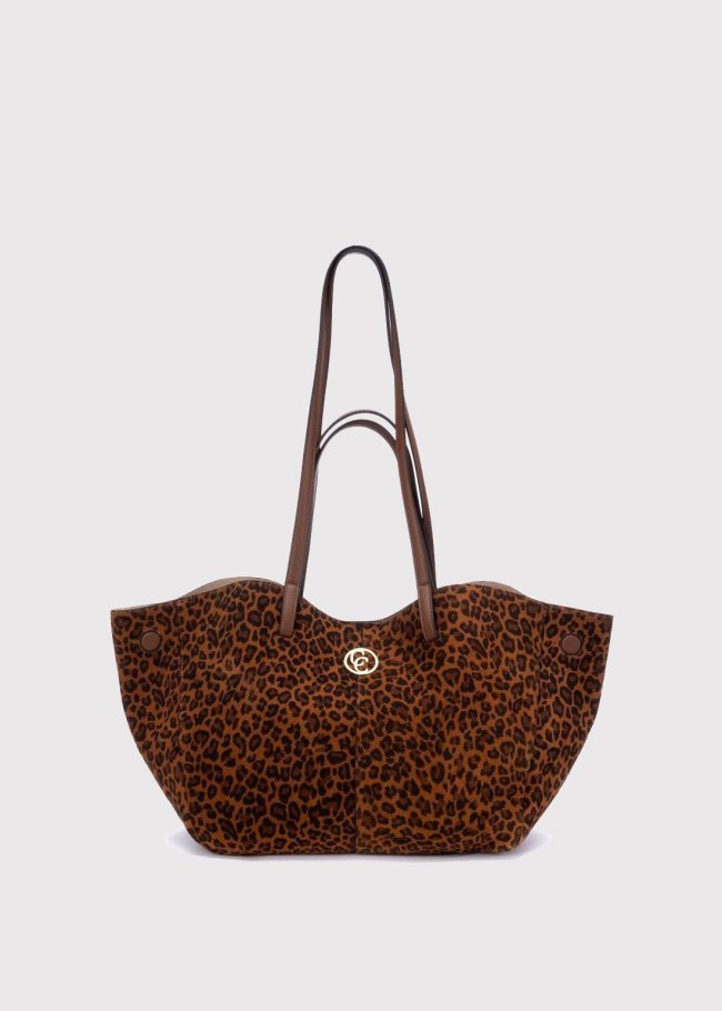 bolso serraje leopardo