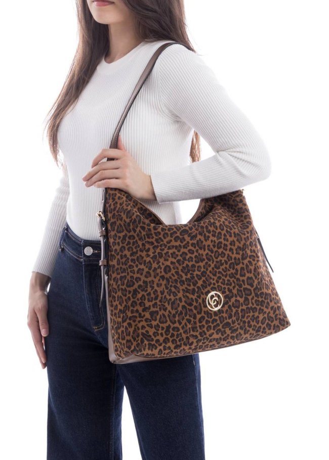 bolso serraje leopardo