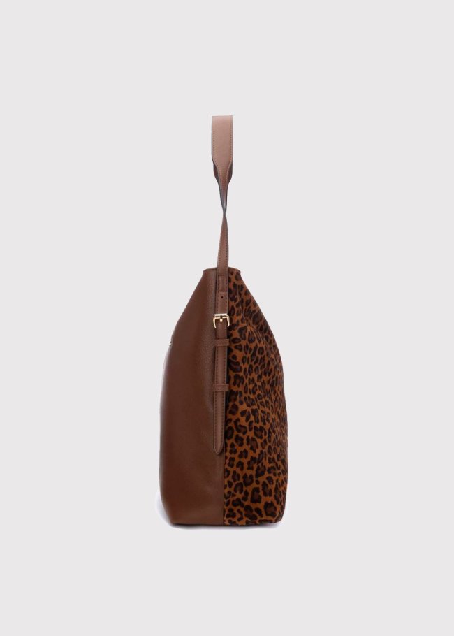 bolso serraje leopardo