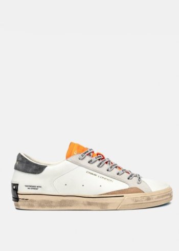 deportiva blanca lengueta...