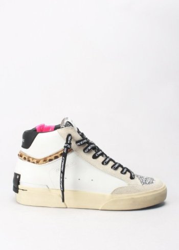 deportiva botin blanco...