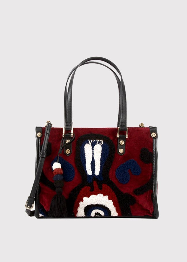 bolso bordo multicolor synthetic
