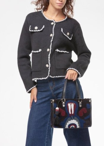 bolso bordo multicolor... 2