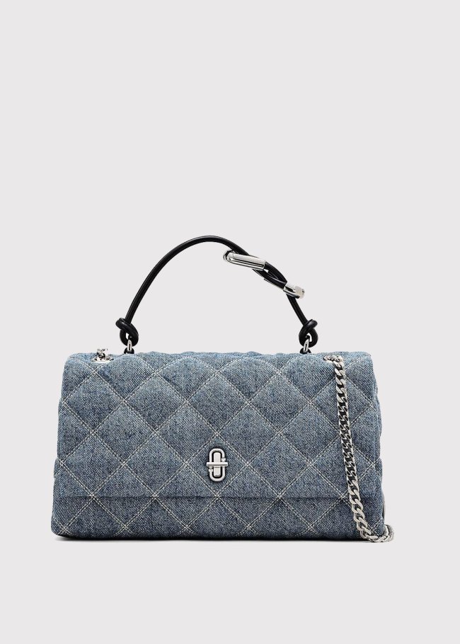 the dual chain shoulder indigo