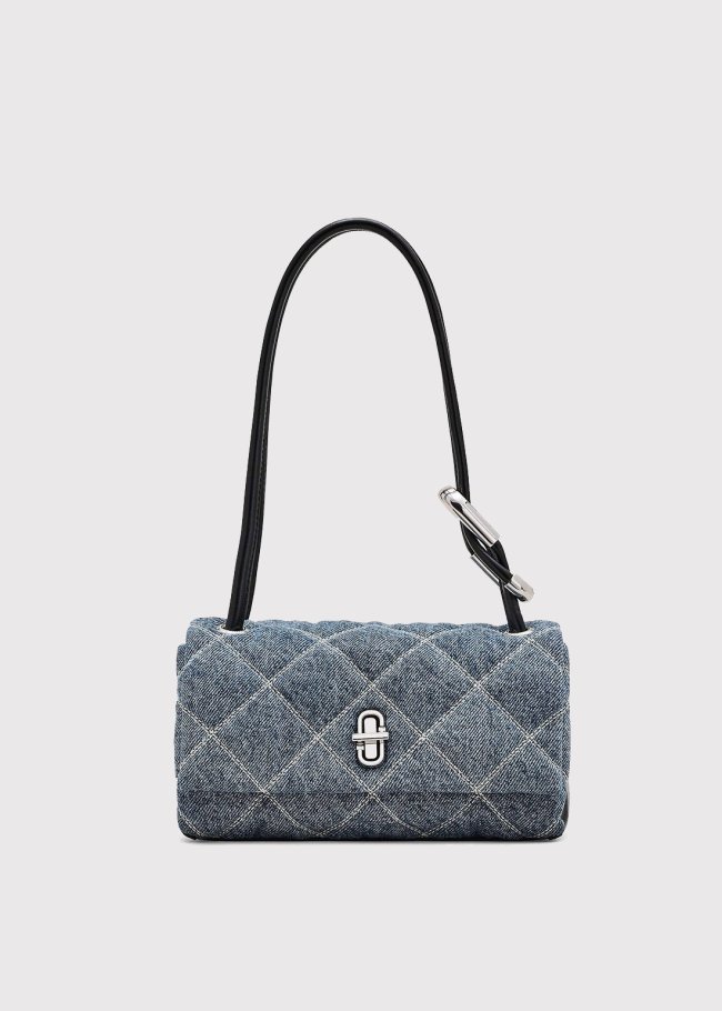 The dual chain shoulder indigo