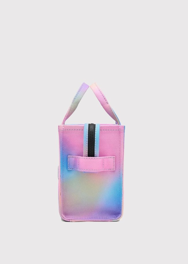 The small tote blue multi