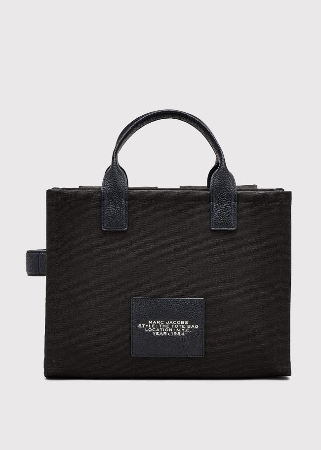 The medium tote black