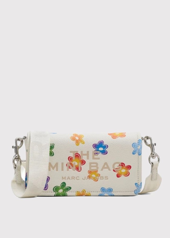 the mini bag white multi